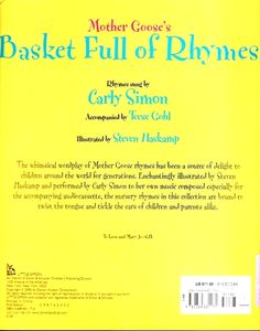 Mother Goose's Basket Full Of Rhymes