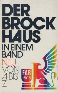 Der Brockhaus in einem Band - Neu von A bis Z