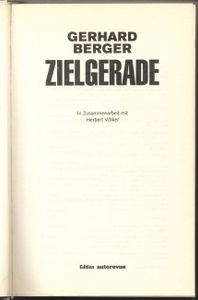 Zielgerade
