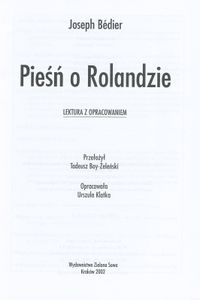 Pieśń o Rolandzie