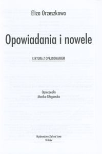 Opowiadania i Nowele