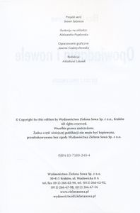 Opowiadania i Nowele