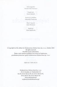 Kwiatki św. Franciszka z Asyżu
