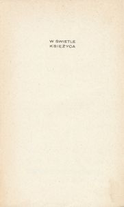 W Świetle Księżyca