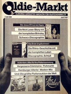Oldie Markt Nr. 82 Juli 7/87
