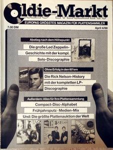 Oldie Markt Nr. 91 April 4/88