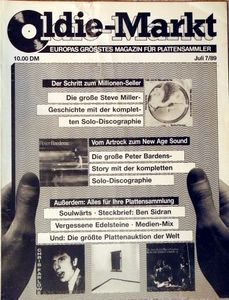 Oldie Markt Nr. 106 Juli 7/89