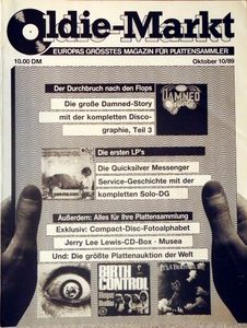 Oldie Markt Nr. 109 Oktober 10/89