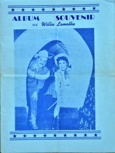 Album Souvenir de Willie Lamothe
