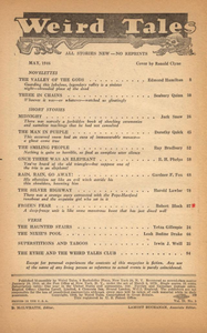 Weird Tales, Vol. 39, No. 5