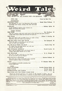 Weird Tales, Vol. 39, No. 6