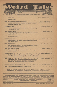 Weird Tales, Vol. 39, No. 11