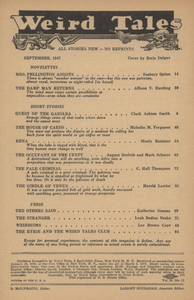 Weird Tales, Vol. 39, No. 12