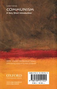 Communism: A Very Short Introduction
