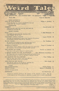 Weird Tales, Vol. 40, No. 4