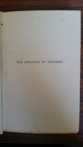 The Approach To Teaching