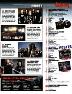 Metal Hammer August 2009