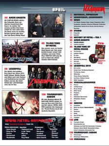 Metal Hammer April 2011