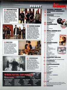 Metal Hammer August 2011