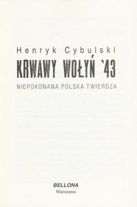 Krwawy Wołyń '43