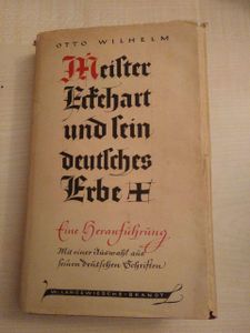Meister Eckehart und sein deutsches Erbe