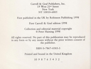 The Mammoth Book of Twentieth-Century Ghost Stories