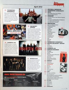 Metal Hammer April 2012
