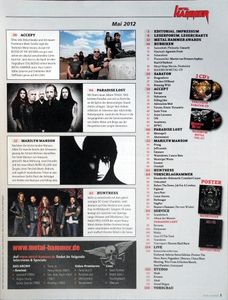Metal Hammer Mai 2012