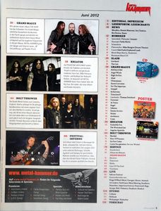 Metal Hammer Juni 2012
