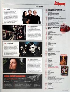 Metal Hammer Juli 2012