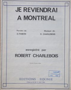 Je Reviendrai à Montréal
