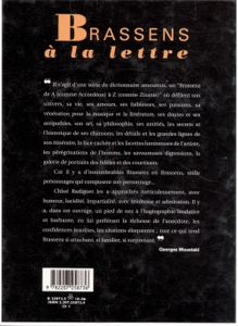 Brassens ... à la lettre