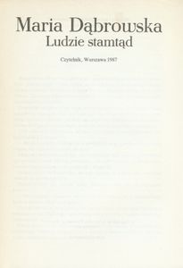 Ludzie Stamtąd