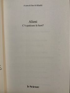 Alieni. C'è Qualcuno Là Fuori?