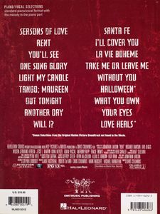 Rent: Movie Vocal Selections