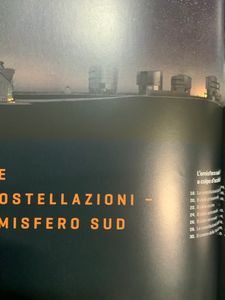 Le Costellazioni. Emisfero Sud