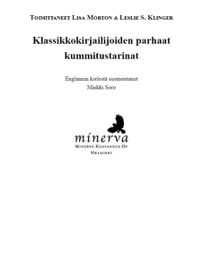 Klassikkokirjailijoiden parhaat kummitustarinat