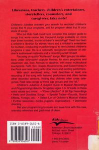 Children’s Jukebox: A Subject Guide to Musical Recordings and Programming Ideas for Songsters Ages One to Twelve