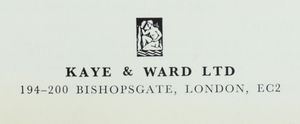 Kaye and Ward Ltd