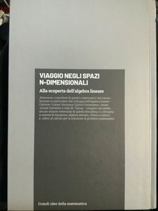 Grandi idee della matematica - n. 07 - Viaggio negli spazi N-dimensionali