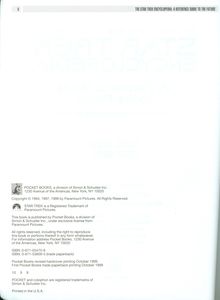 The Star Trek Encyclopedia