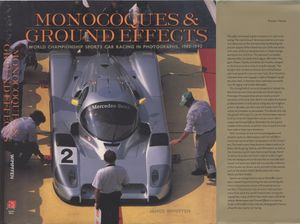 Monocoques & Ground Effects: World Championship Sports Car Racing in Photographs, 1982-1992