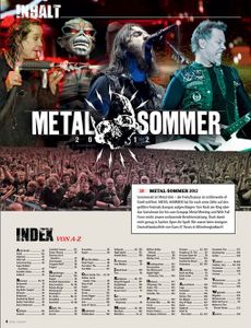 Metal Hammer August 2012