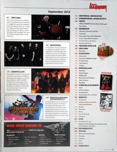 Metal Hammer September 2012