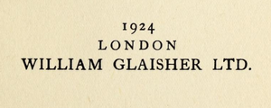 William Glaisher Ltd.