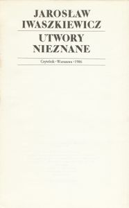 Utwory Nieznane