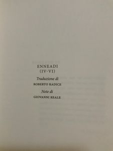 I grandi filosofi - Plotino II
