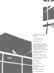 Bakemonogatari: Monster Tale Part 01
