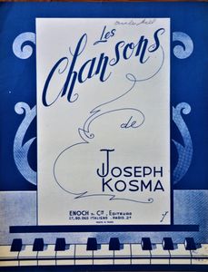 Les Chansons de Joseph Kosma : Oncle Bill