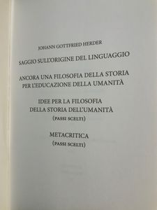 I grandi filosofi - Herder